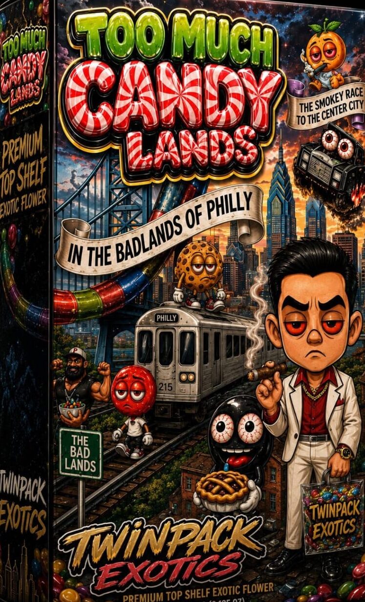 TOO MUCH CANDY LANDS